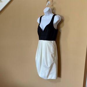 NWT Jill Stuart, black and white dress